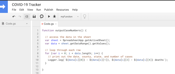 Spreadsheet integrated development environment