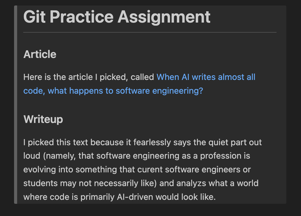 An unexplained jump from top-level to third-level heading